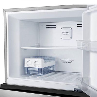 Geladeira Hisense 379L Top Freezer Total No Frost Inverter Inox 110V
