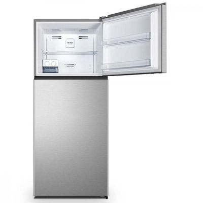 Geladeira Hisense 379L Top Freezer Total No Frost Inverter Inox 110V