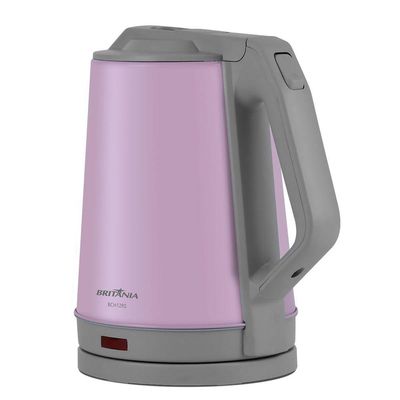 Chaleira Elétrica Rosa Britânia 1,9L Inox BCH12RS 110V