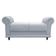 Recamier Barcelona Namoradeira Suede Cinza