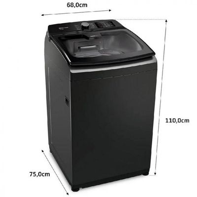 Máquina De Lavar Brastemp 16 Kg Doub Wash Titanio 220V 220V