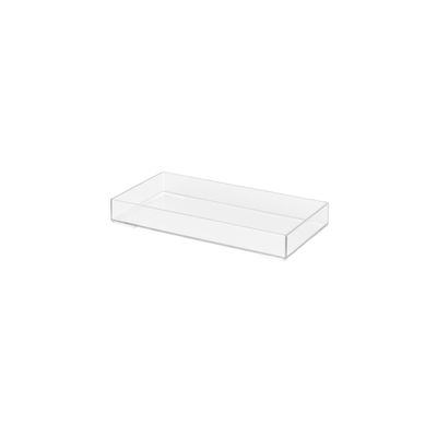 Bandeja Retangular Pequena Mini Servir Sushi Petiscos 17cm