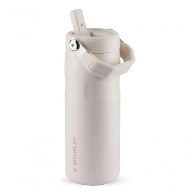 Garrafa Térmica Stanley Aerolight Flip Straw 473ml Rose Quartz