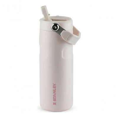 Garrafa Térmica Stanley Aerolight Flip Straw 473ml Rose Quartz