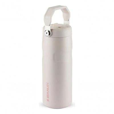 Garrafa Térmica Stanley Aerolight Flip Straw 473ml Rose Quartz