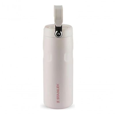 Garrafa Térmica Stanley Aerolight Flip Straw 473ml Rose Quartz