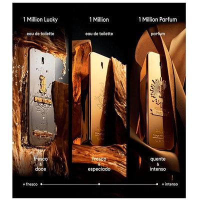 Paco Rabanne One Million Eau De Toilette - Perfume Masculino 100ml