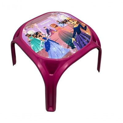 Mesa Infantil Rosa + 01 Cadeira Infantil Rischioto Kit