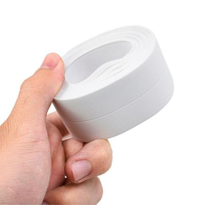 Fita De Vedação Adesiva Porta Janela Protetor 3 Metros X 3,5cm Branco