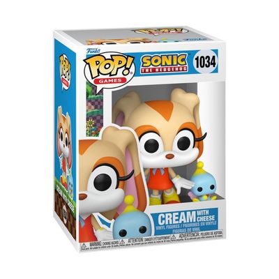 Boneco Funko Pop! & Buddy Sonic the Hedgehog Cream e Cheese