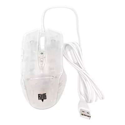 Mouse Gamer Tiger Chroma Transparente RGB MOTGR003 Revenger