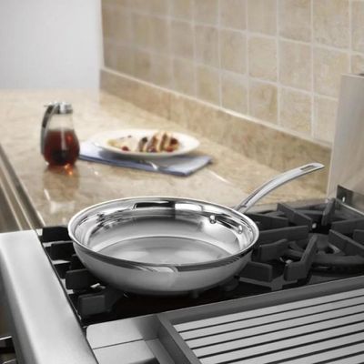 PANELA CUISINART MULTICLAD PRO EM AÇO INOX 24CM MCP22-24N