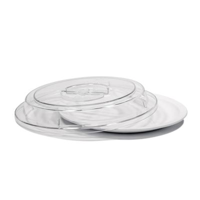 Cloche Elegance 24,5cm Natural em Policarbonato