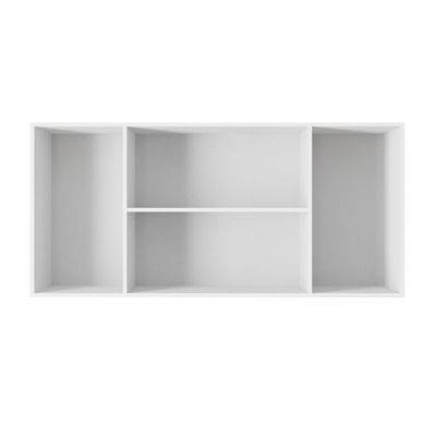 Armario Aereo 120 Cm 4p Mara Branco Mobbs