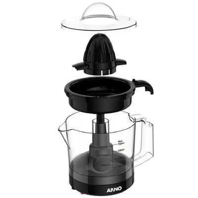 Espremedor Frutas Arno Suco Express 0,75l - Cp31 Preto 220 Volts
