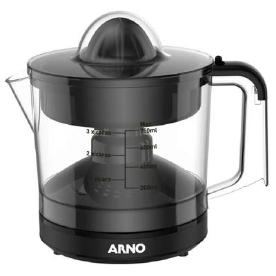Espremedor Frutas Arno Suco Express 0,75l - Cp31 Preto 220 Volts