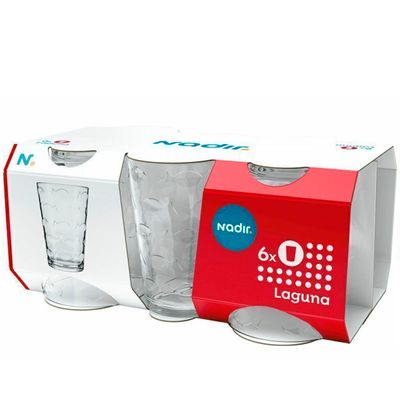 Jogo de Copos Multiuso Laguna 265ML 6 unidades - Nadir 2026
