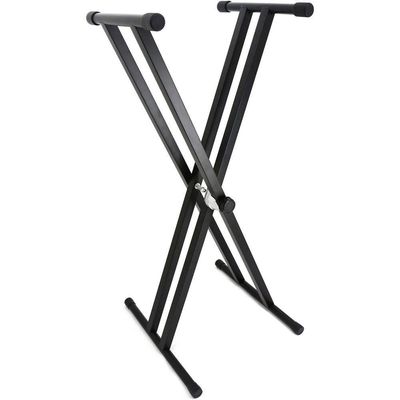 Suporte Para Teclado Duplo X St420d Hayonik