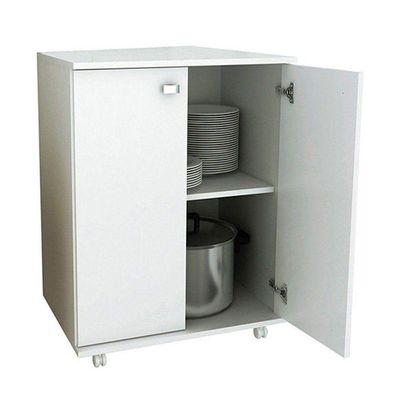 Balcão Baixo 02 Portas Branco - Tecno Mobili