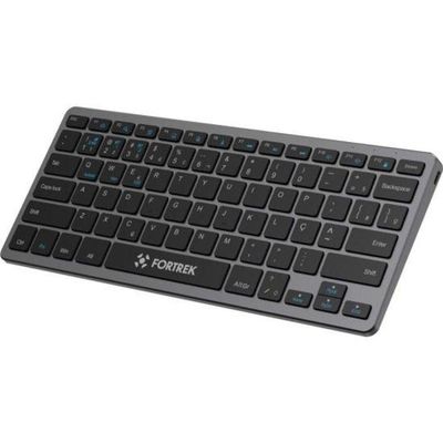 Teclado Office Fortrek Kb11 Compact Bluetooth Preto