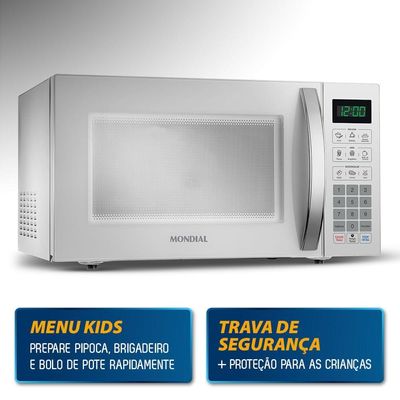 Micro-ondas 34l Mondial Mo-02-34-w 220v/60hz . 220V