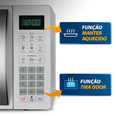 Micro-ondas 34l Mondial Mo-02-34-w 220v/60hz . 220V