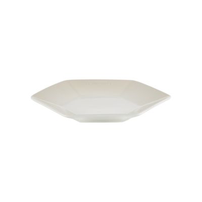 PRATO LE CREUSET HEXAGON RASO EM CERÂMICA 26CM MERINGUE 60229267160014