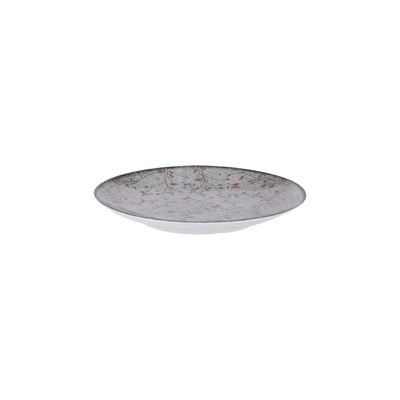 Prato Sobremesa Tramontina Floralis em Porcelana Decorada 19 cm