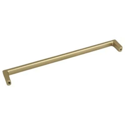 Kit 6 Puxadores de Armários Dourado Fosco Reto 19,2cm Torral