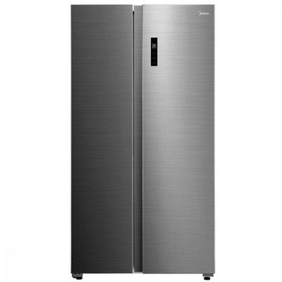 Geladeira Frost Free Side by Side 511L Inverter Smart Midea MD-RS710FGD461 Inox 110V