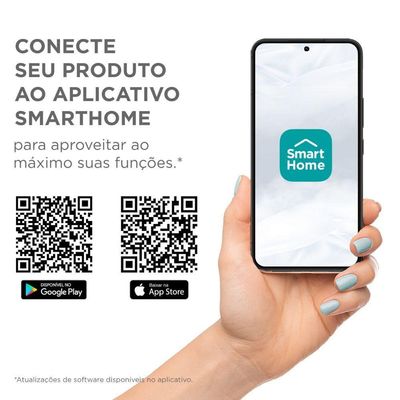 Lava E Seca 11kg Titanium Slim Storm Wash Conectada Midea MF210D110WB/GK-01 110V