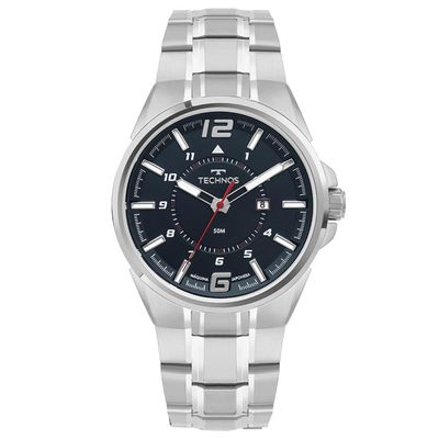 Relógio Technos Masculino Ref: 2115tzt/1a Skymaster Prateado
