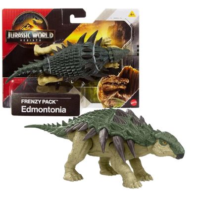 Boneco Edmontonia Jurassic World Frenzy Pack Mattel - JBG72