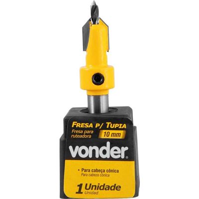Fresa Para Cabeça Cônica 10Mm Vonder
