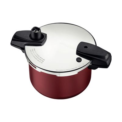Panela de Pressão Tramontina Arizona em Alumínio Antiaderente Starflon Max Vermelho 20 cm 4,5 L