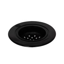 Ralo de Pia 8,5cm x 5,5cm Preto em Silicone