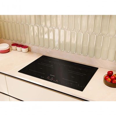 Cooktop Mueller 4 Bocas De Indução Com Superturbo MCN4BL 220V
