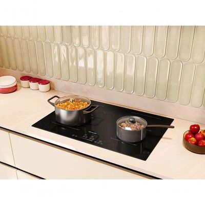 Cooktop Mueller 4 Bocas De Indução Com Superturbo MCN4BL 220V
