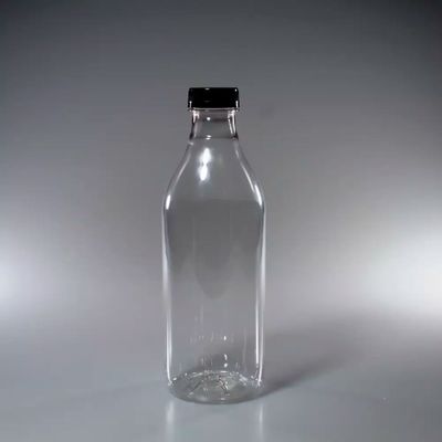 35un Garrafa PET Plástica Transparente com Tampa 1000ml G3500 Galvanotek