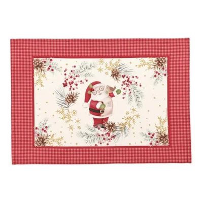 Lugar Americano Natal 45x33cm Papai Noel Karsten