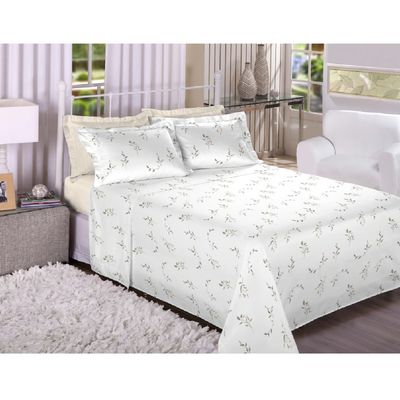 Jogo Cama King Algodão 200Fios Tresor 7900 Estamparia