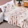 Jogo De Cama Lençol Bouti Estampado Casal Padrão 04 Peças - Rosa Matura