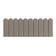 Cabeceira Nuvem Estofada King Size 10 Placas Em Suede 45cm Goiaba