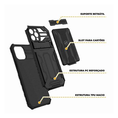 Capa para iPhone 14 Pro Max - Guardian - Gshield