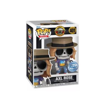 Funko Pop Guns N Roses 401 Axl Rose Special Edition