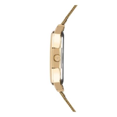 Relógio Technos Feminino Ref: 2035ndb/1k Elegance Mesh Dourado