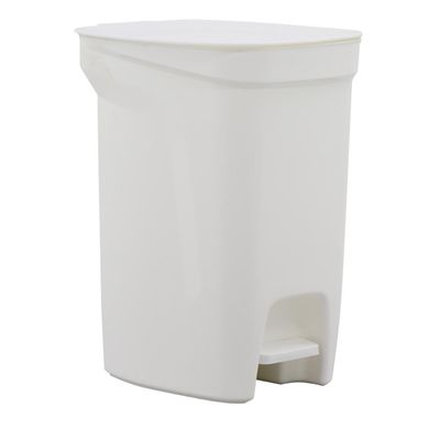 Lixeira Tramontina Compact 10L Branco com Haste em Aço