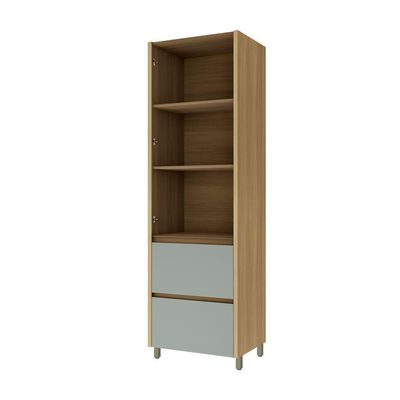 Paneleiro 2 Portas 2 Gavetas 70cm 100% Mdf Rainha