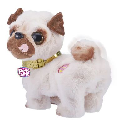 Pelúcia Pets Alive Cachorro Poppy Pug do Rebolado - Candide 1205
