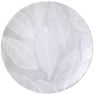 Aparelho de Jantar 24 Peças em Porcelana Decorada Tramontina Arbo Pratos Xícaras Pires 6 Pessoas